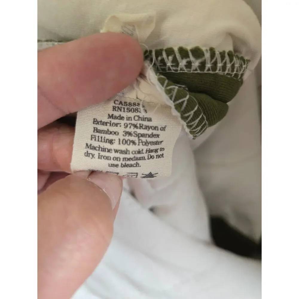 Kyte Baby Olive Green Bamboo Rayon Sleep‎ Bag Sack 2.5 TOG Size Large